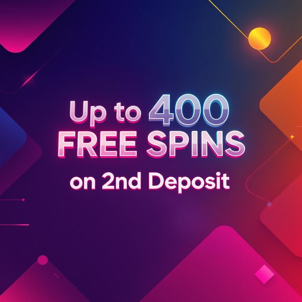 Up to 400 Free Spins on 2nd Deposit