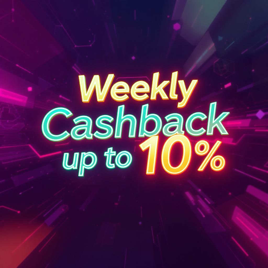 Weekly Cashback up to 10%